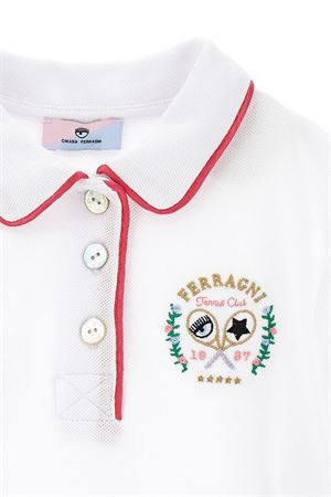 Polo tennis in piquet CHIARA FERRAGNI | 59A62510079942